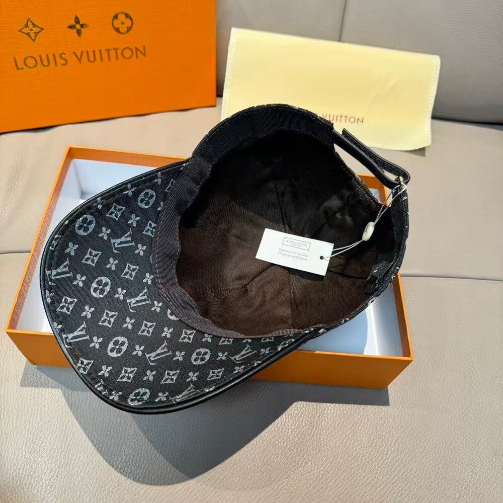Louis Vuitton Monogram Baseball Cap Black - Picture 3 of 5